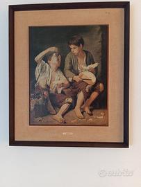 quadro copia dipinta a mano murillo 