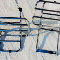 Portapacchi Anteriore e Posteriore Cromo Vespa PX