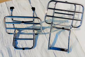 Portapacchi Anteriore e Posteriore Cromo Vespa PX