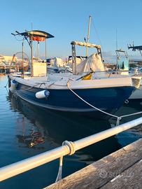 Barca da 6 MT con motore Nanni 30 cv diesel