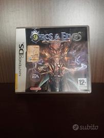 gioco Nintendo DS orcs & elves 