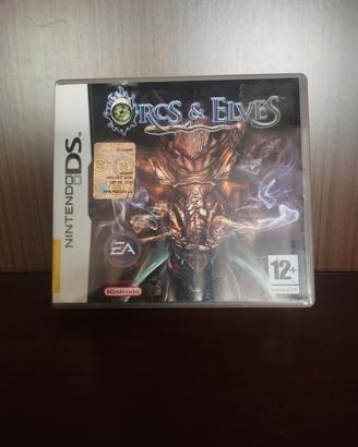 gioco Nintendo DS orcs & elves 