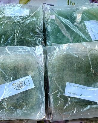 3  Reti Nuove per Bilancia da Pesca