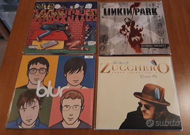 Blocco Collezione vinili dischi Pop, Hip-Hop, Rap