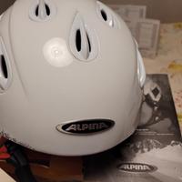 casco Sci "Alpina" per donna