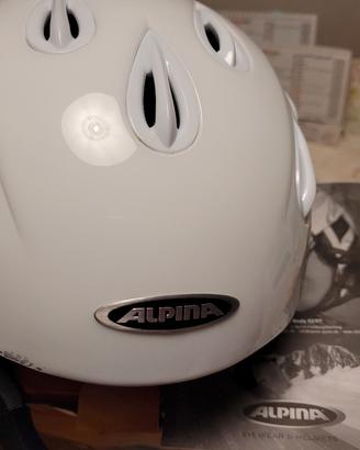 casco Sci "Alpina" per donna