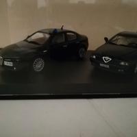 modellini alfa romeo 159 e 166 carabinieri