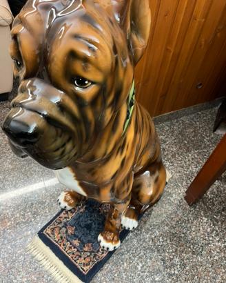 Boxer fatto a mano in ceramica nuovo