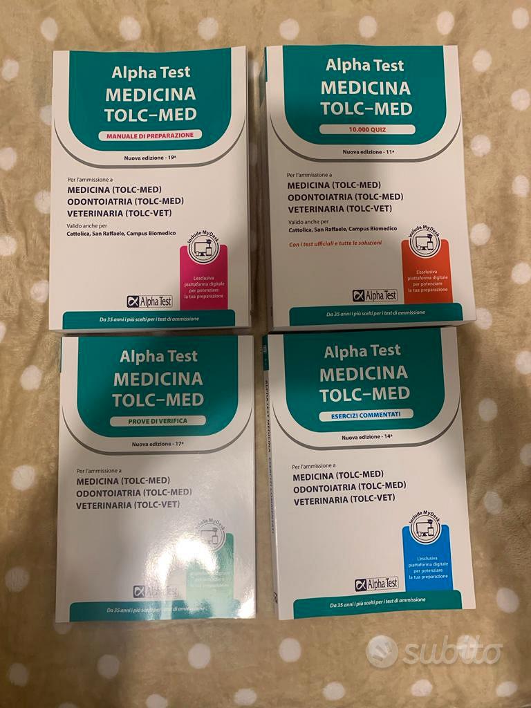 Alpha Test. Medicina TOLC-MED. Kit di preparazione 2023-2024