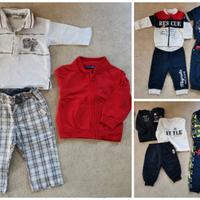 Abbigliamento mezza stagione bambino 6mesi, 14pz.