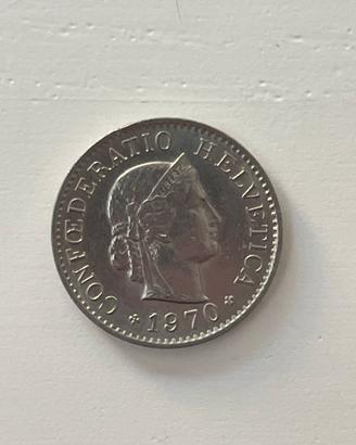 Moneta Svizzera 5 Rappen - 1970