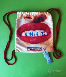 Zainetto / Sacca spalle o tracolla "Toilepaper"