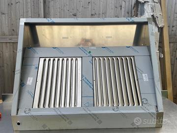 Cappa Snack 120 cm a parete con motore