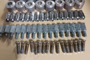 DISTANZIALI QUAD IN ALLUMINIO, DADI, PRIGIONERI