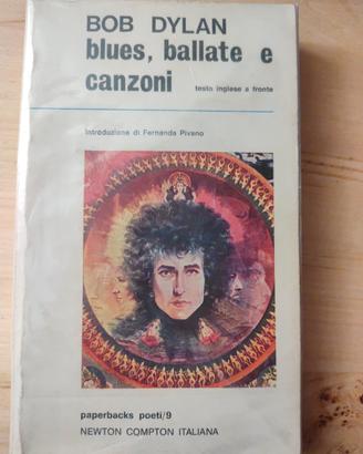 libro Bob Dylan blues, ballate e canzoni