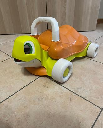 Primi passi cavalcabile Chicco Walk & Ride Turtle