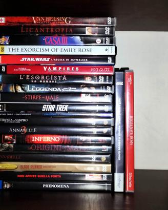 18 DVD **HORROR - FANTASCIENZA - DOCUMENTARI**