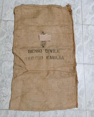 Sacco di Juta con stemma