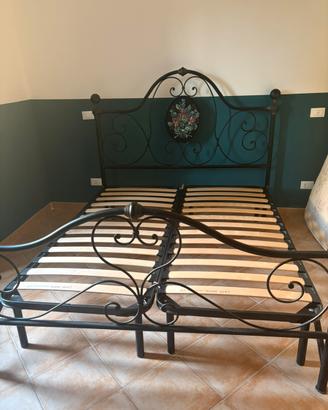 LETTO MATRIMONIALE IN FERRO