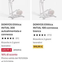 Ellittica FEL 120 Domyos Decathlon