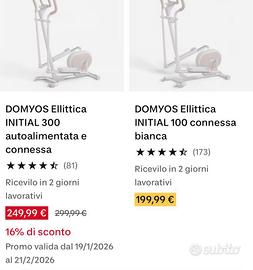 Ellittica FEL 120 Domyos Decathlon