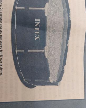 Piscina intex rotonda 305 con copertura