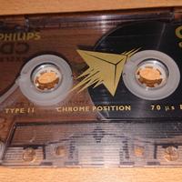 Audiocassetta Philips CD Extra 90 Tipo II vintage