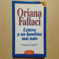 Oriana Fallaci, Lettera A Un Bambino Mai Nato
