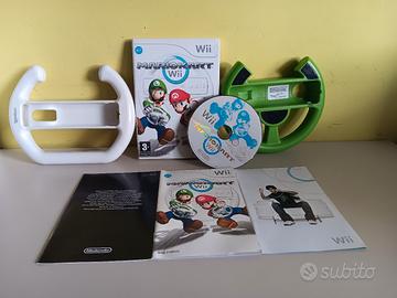 Mario kart wii versione PAL Eur con 2 volanti