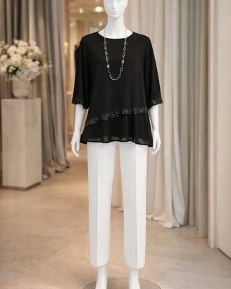 Blusa elegante oversize