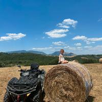 Quad Aodes Odes 650 targa gialla