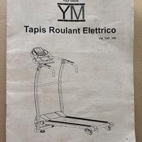 Tapis Roulant Elettrico YM TAP 100