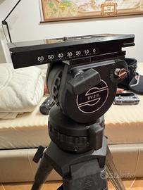 Cavalletto Sachtler DV 2 II + gambe S14L/4182