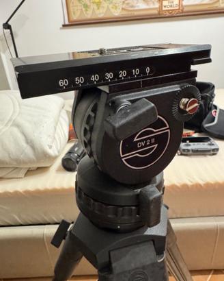 Cavalletto Sachtler DV 2 II + gambe S14L/4182