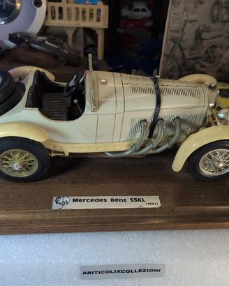 modellino burago mercedes benz sskl 1931 sc 1:18 