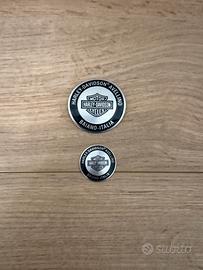 Harley Davidson copia adesivi metallici