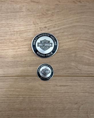 Harley Davidson copia adesivi metallici