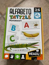 Alfabeto tattile carte