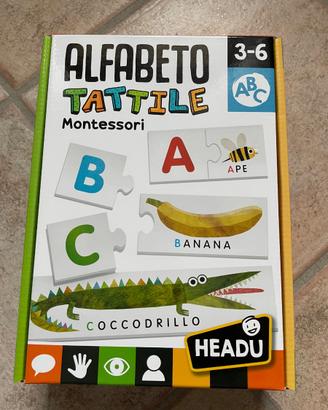 Alfabeto tattile carte