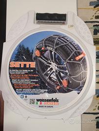 catene da neve weissenfels nuove a