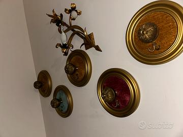 Set 5 Appendiabiti Vintage anni '60/'70