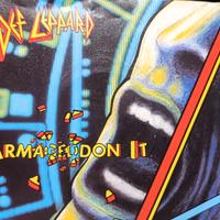 vinile Def Leppard "Armageddon It" firmato Belfast