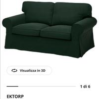 Divano 2 posti Ektorp IKEA