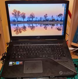 portatile gaming  17" ASUS Rog Strix