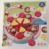 DELISET ITSIMAGICAL PIZZA IN LEGNO PER BAMBINI