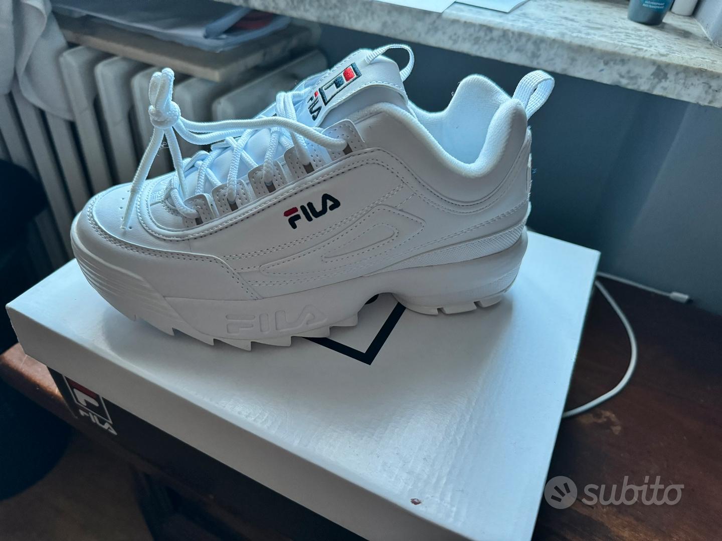 Scarpe fila cheap bianche e nere