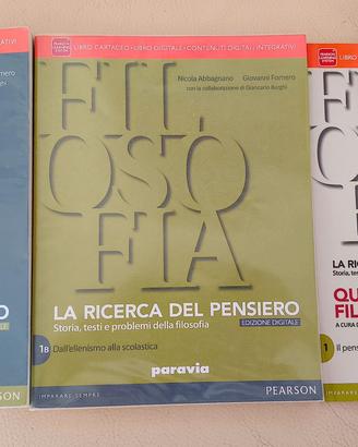 9788839521927 FILOSOFIA 1A 1B 1 DEL PENSIERO
