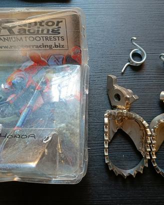 Pedane Raptor Racing Titanio