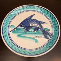 Piatto Gerbino ceramica artigianato siciliano