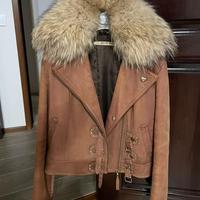 La giacca di pelo Moschino Jeans